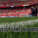 can world cup games be played on turf